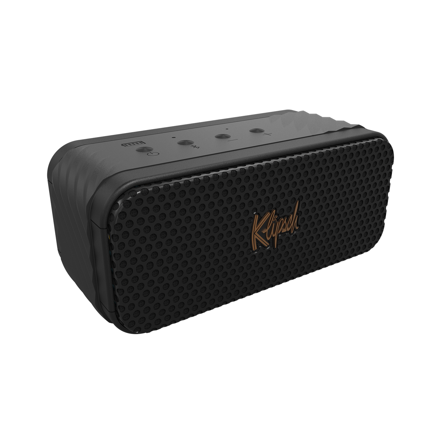 Klipsch Nashville portable speaker in Black, right hero angle
