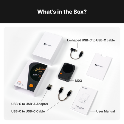 Fosi Audio MD3 - Magnetic DAC & Headphone Amp