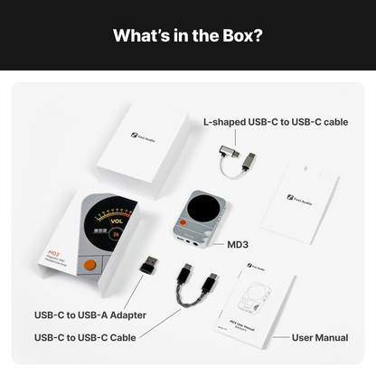 Fosi Audio MD3 - Magnetic DAC & Headphone Amp