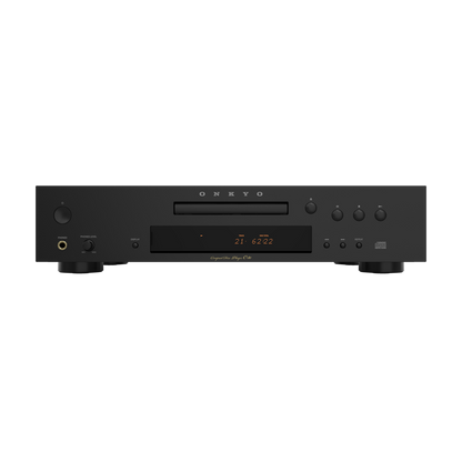 Onkyo Icon C-30 in black, front panel with display and headphone jack