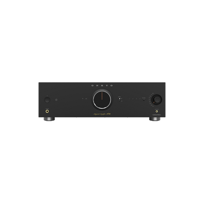 Onkyo A-50 in black, straight-on front panel view