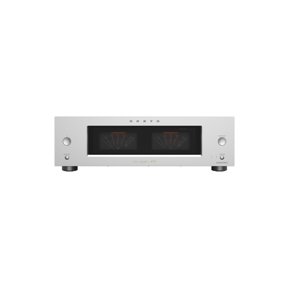 Onkyo M-80 in silver, straight-on front panel view