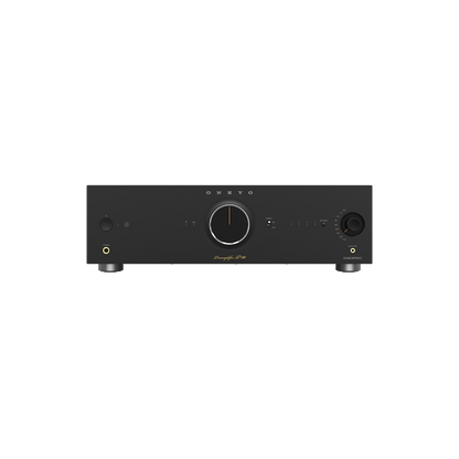 Onkyo P-80 in black, straight-on front panel view