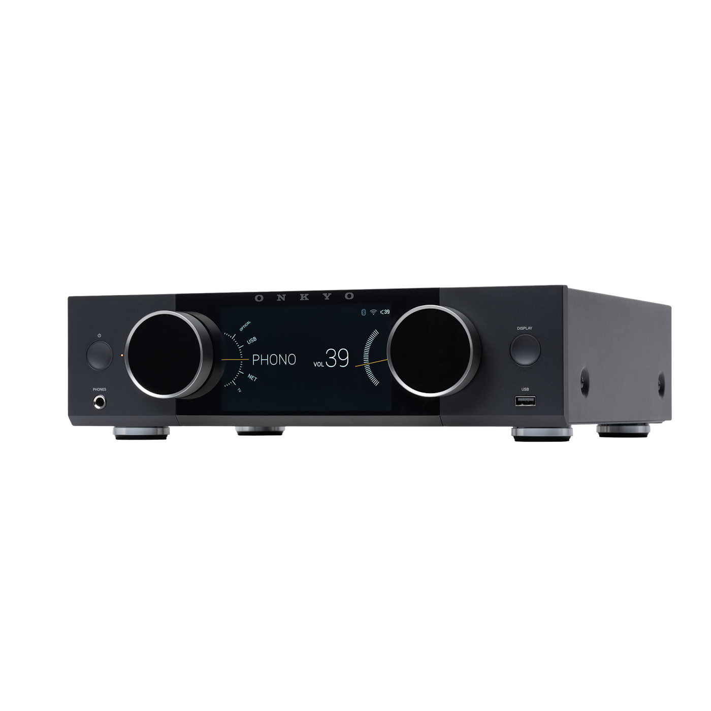 Onkyo Muse Y-40 in Black, front hero view