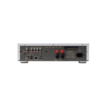 Onkyo Muse Y-40 in Silver, rear panel connections
