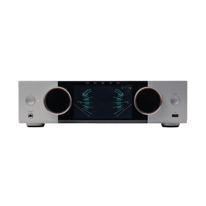 Onkyo Muse Y-50 in Silver, front panel with color LCD