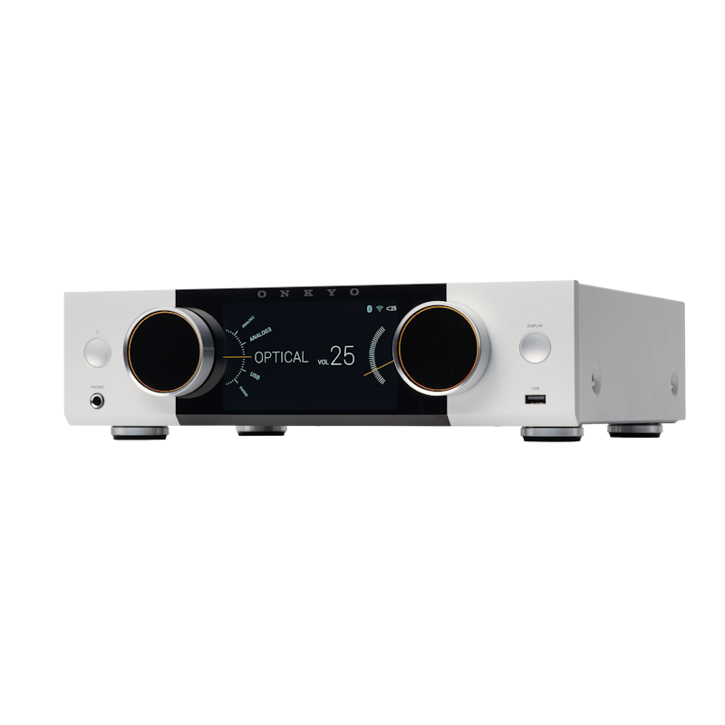 Onkyo Muse Y-50 in Silver, front hero view
