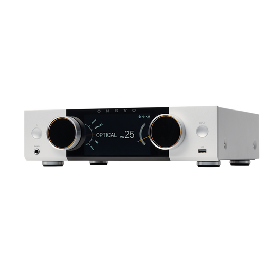 Onkyo Muse Y-50 in Silver, front hero view