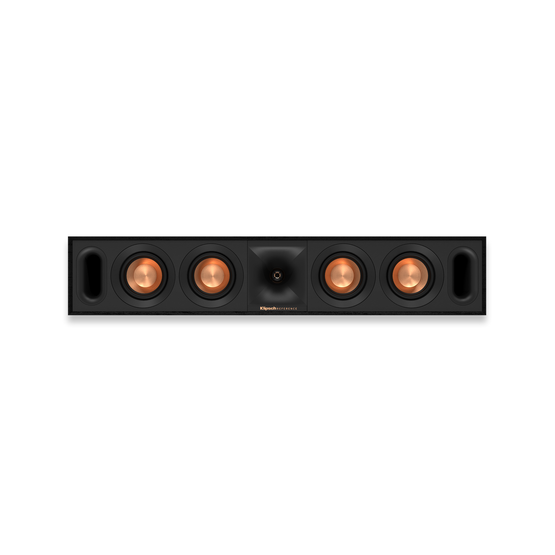 Klipsch R-30C center channel speaker with magnetic grille attached