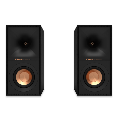 Klipsch R-40M bookshelf speaker with magnetic grille attached