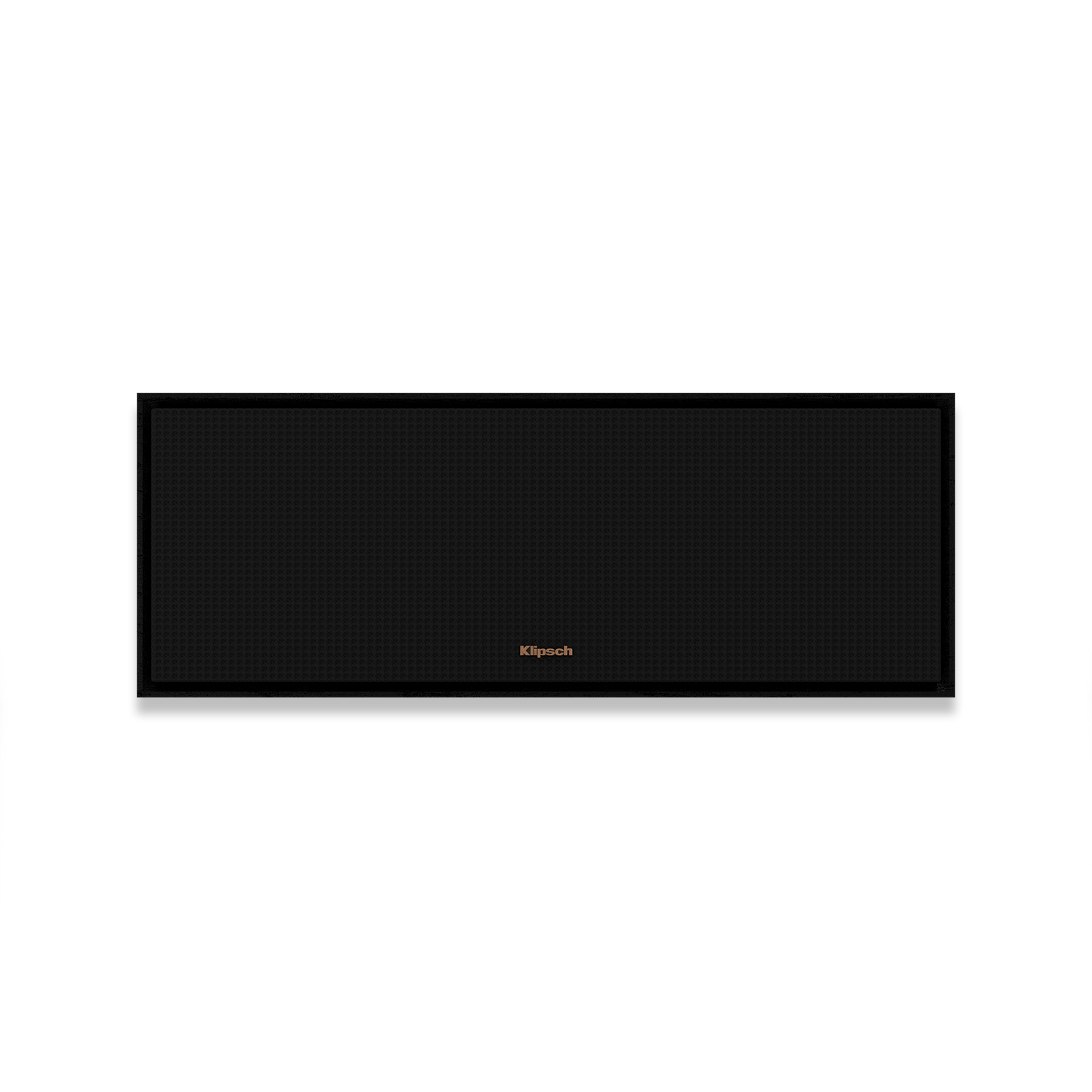 Klipsch R-50C center channel speaker with magnetic grille attached
