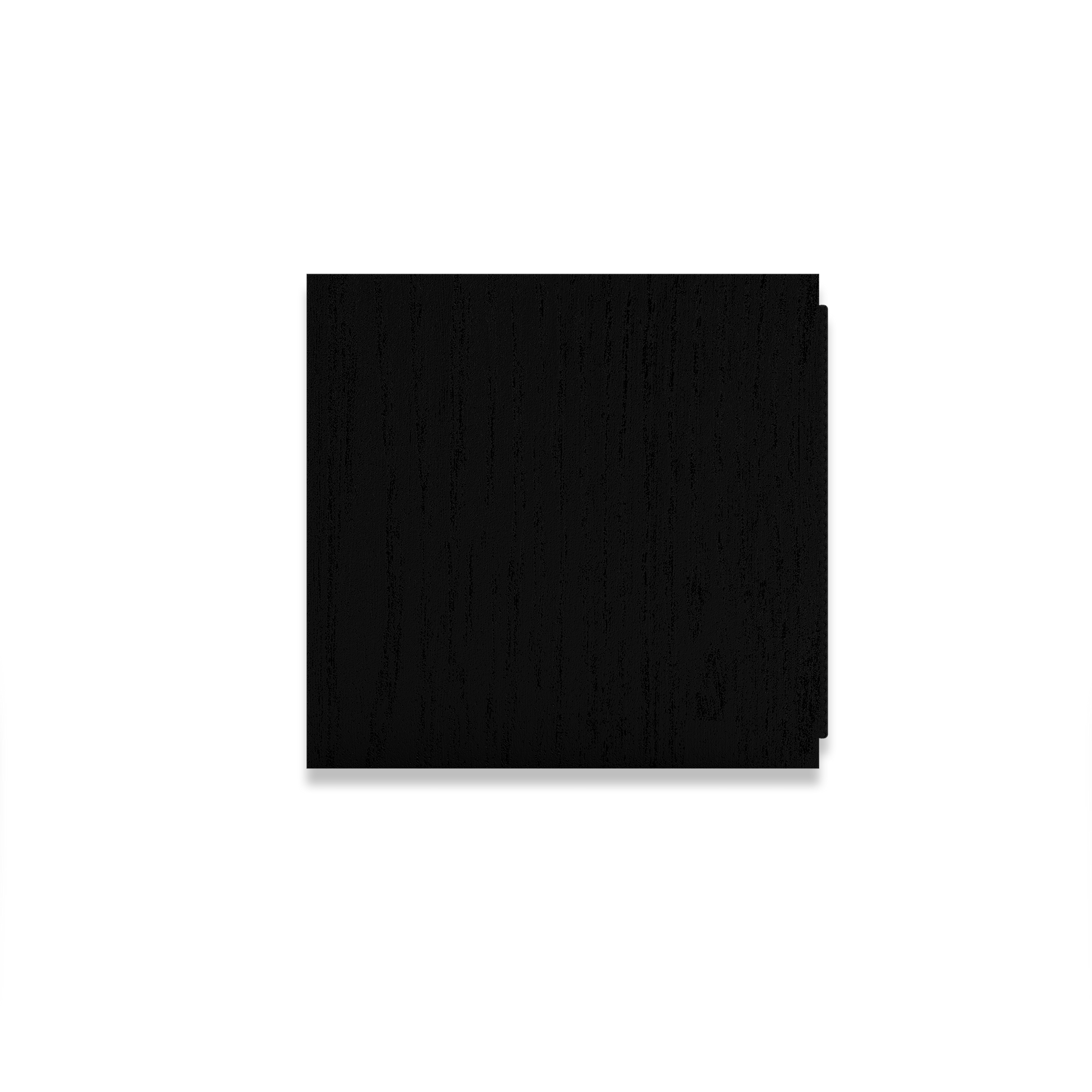 Angled view of Klipsch R-50C center speaker in black finish