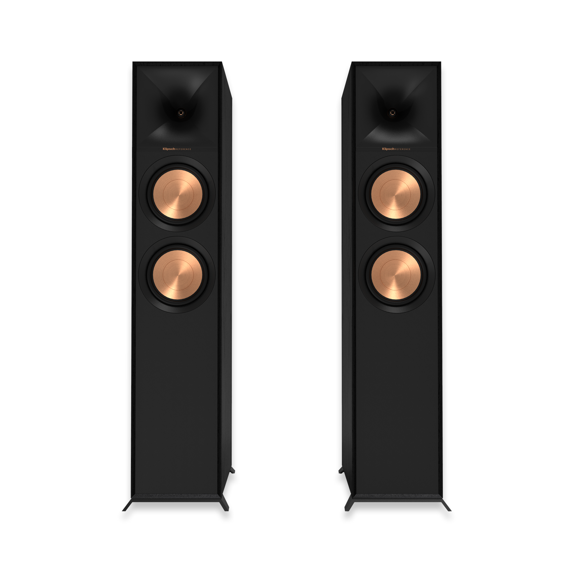 Top of Klipsch R-605FA showing up-firing Dolby Atmos elevation driver