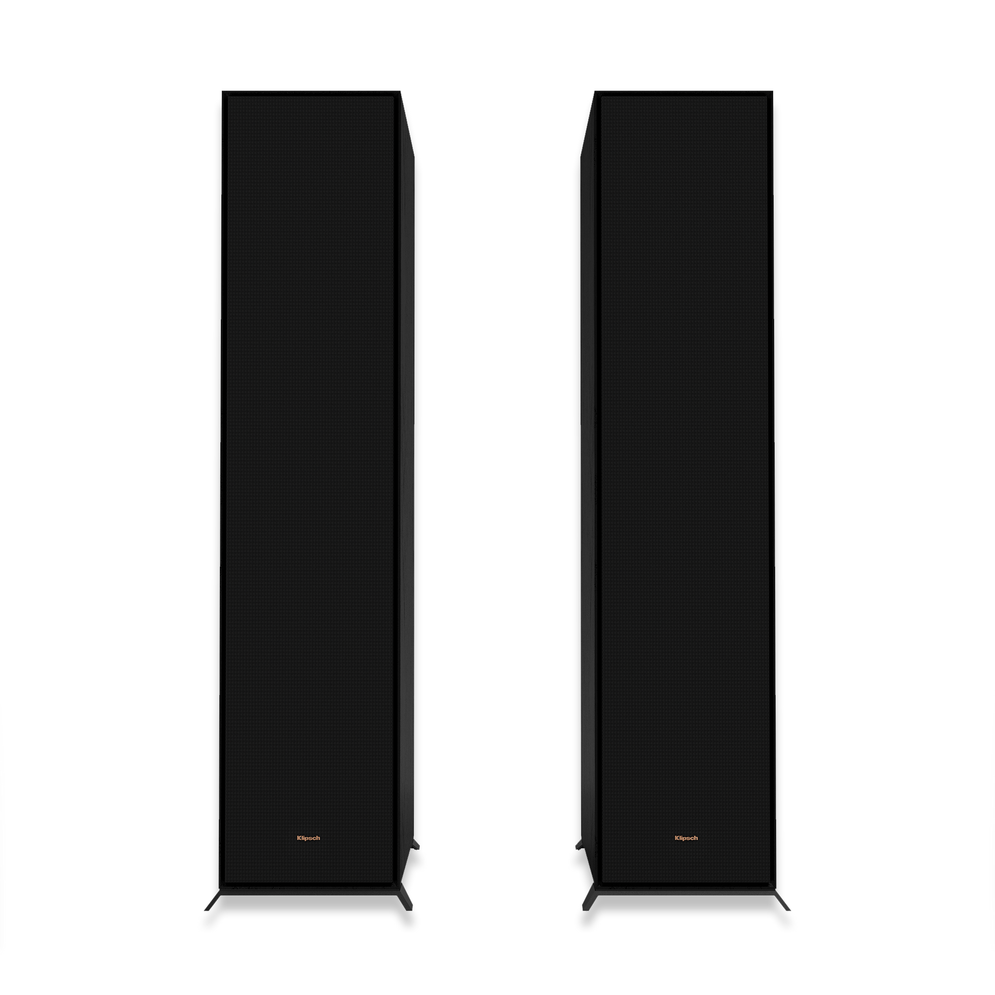 Close-up of Klipsch R-800F 90 by 90 Tractrix horn and LTS tweeter