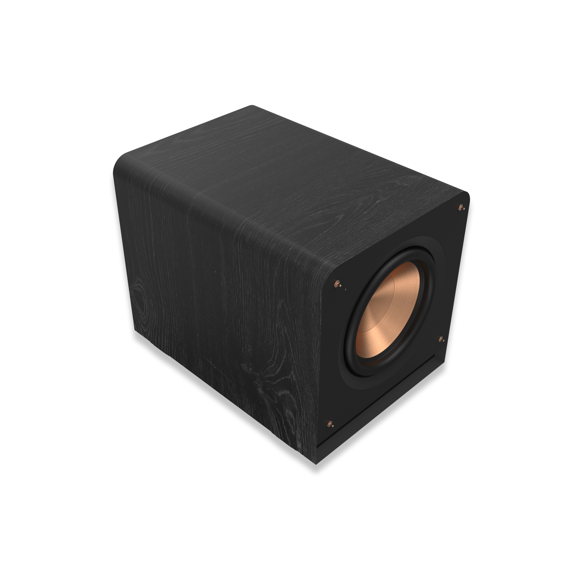 Klipsch RP-1200SW ebony subwoofer detail view