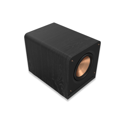 Klipsch RP-1200SW ebony subwoofer detail view
