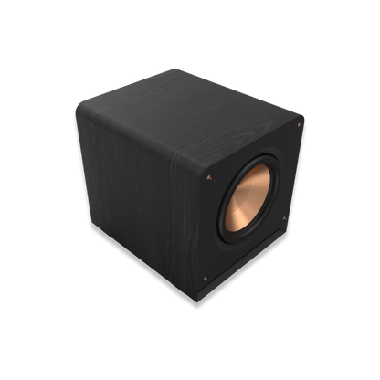Klipsch RP-1400SW ebony subwoofer detail view