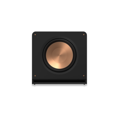 Klipsch RP-1600SW ebony subwoofer front angle view
