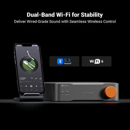 Fosi Audio S3 - Balanced Hifi Streamer DAC Preamp