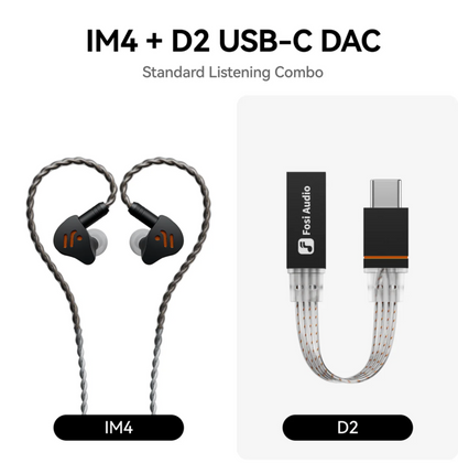 Fosi Audio IM4 - In-ear Open-back Monitor