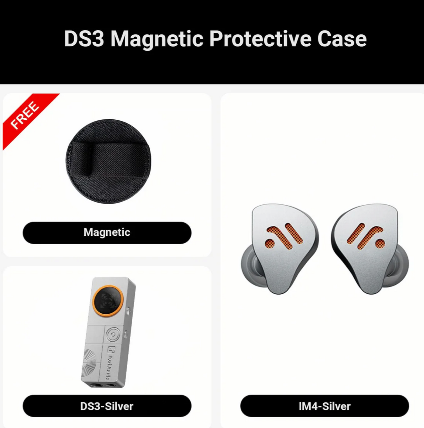 Fosi Audio IM4 - In-ear Open-back Monitor