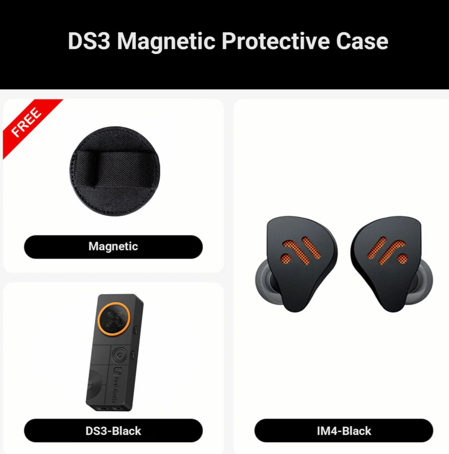 Fosi Audio IM4 - In-ear Open-back Monitor