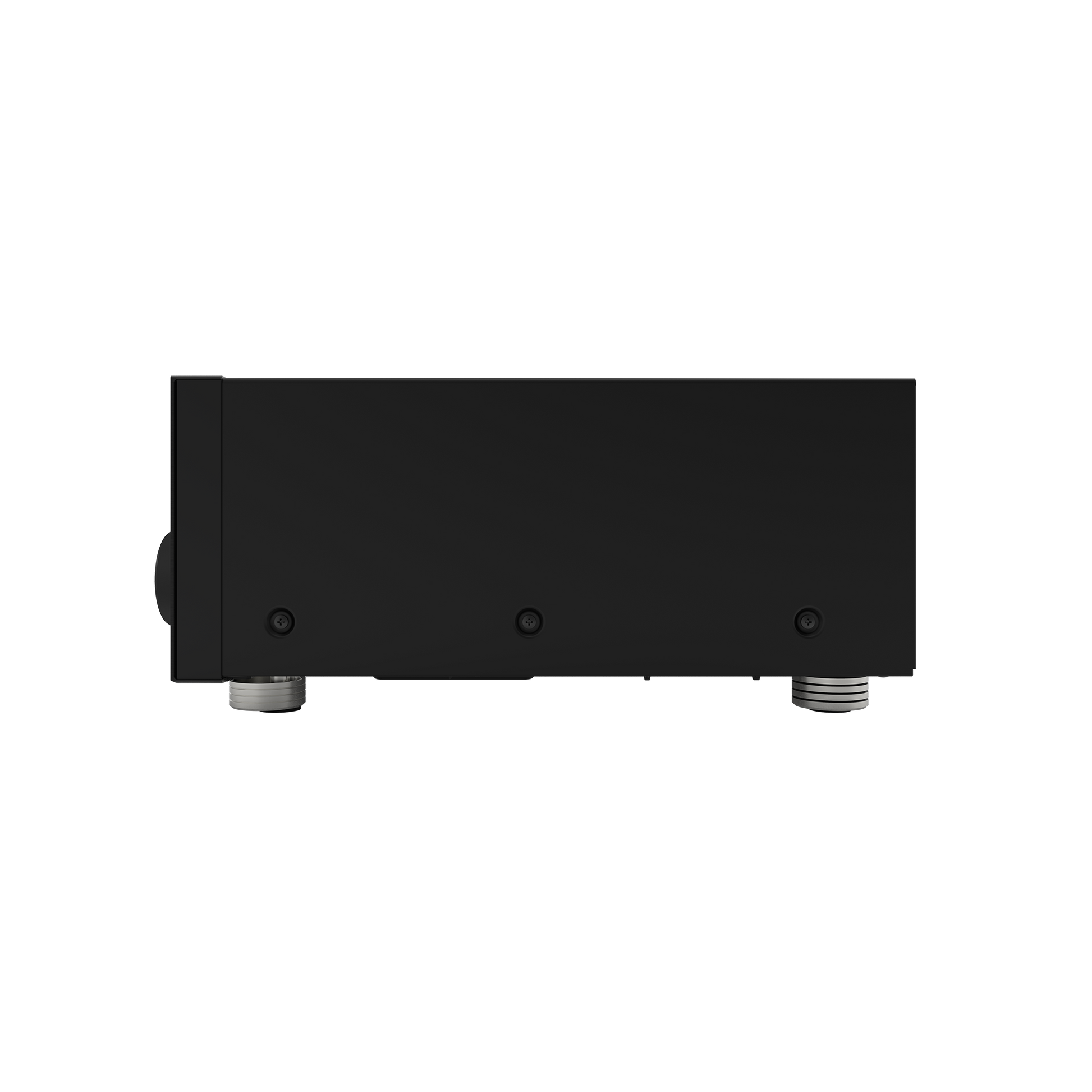 Onkyo TX-RZ70 AV receiver in black, right front angle