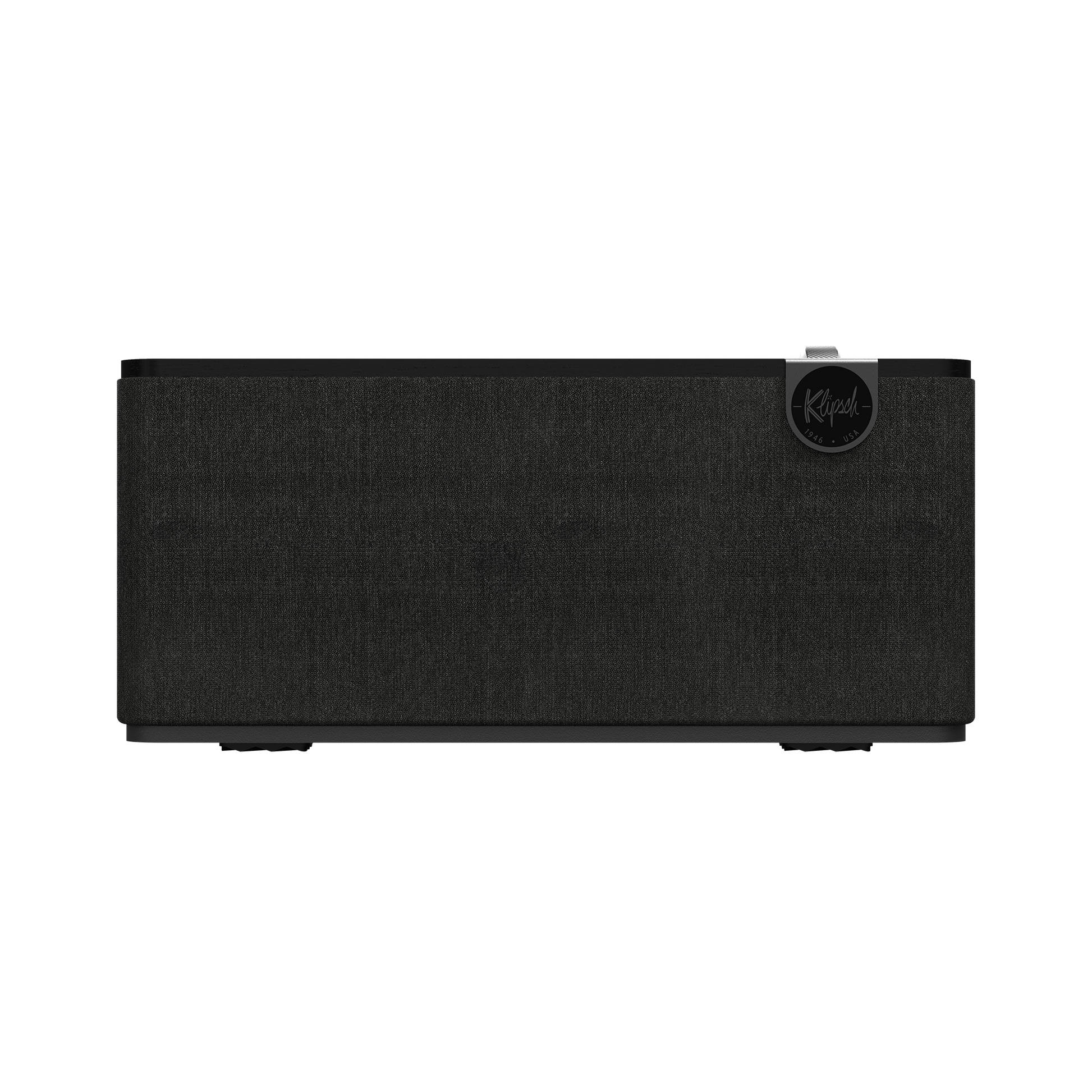Klipsch The One Plus in Ebony, straight-on front view