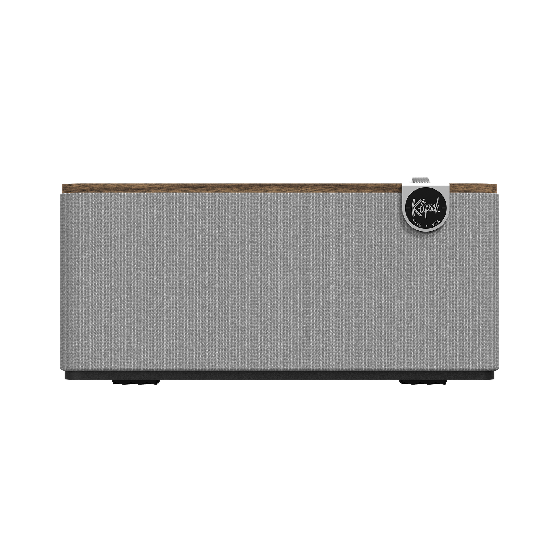 Klipsch The One Plus in Walnut, straight-on front view