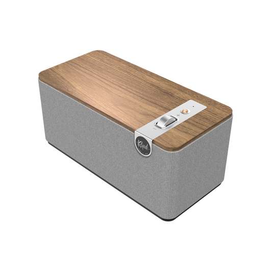 Klipsch The One Plus in Walnut, front hero view