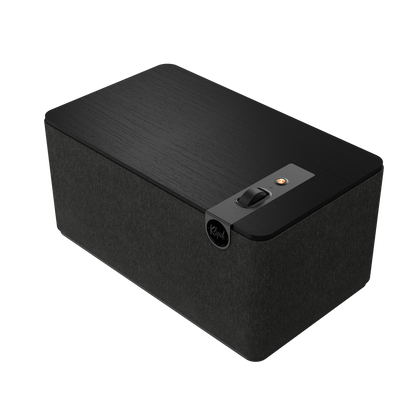 Klipsch The Three Plus in Ebony, front hero view
