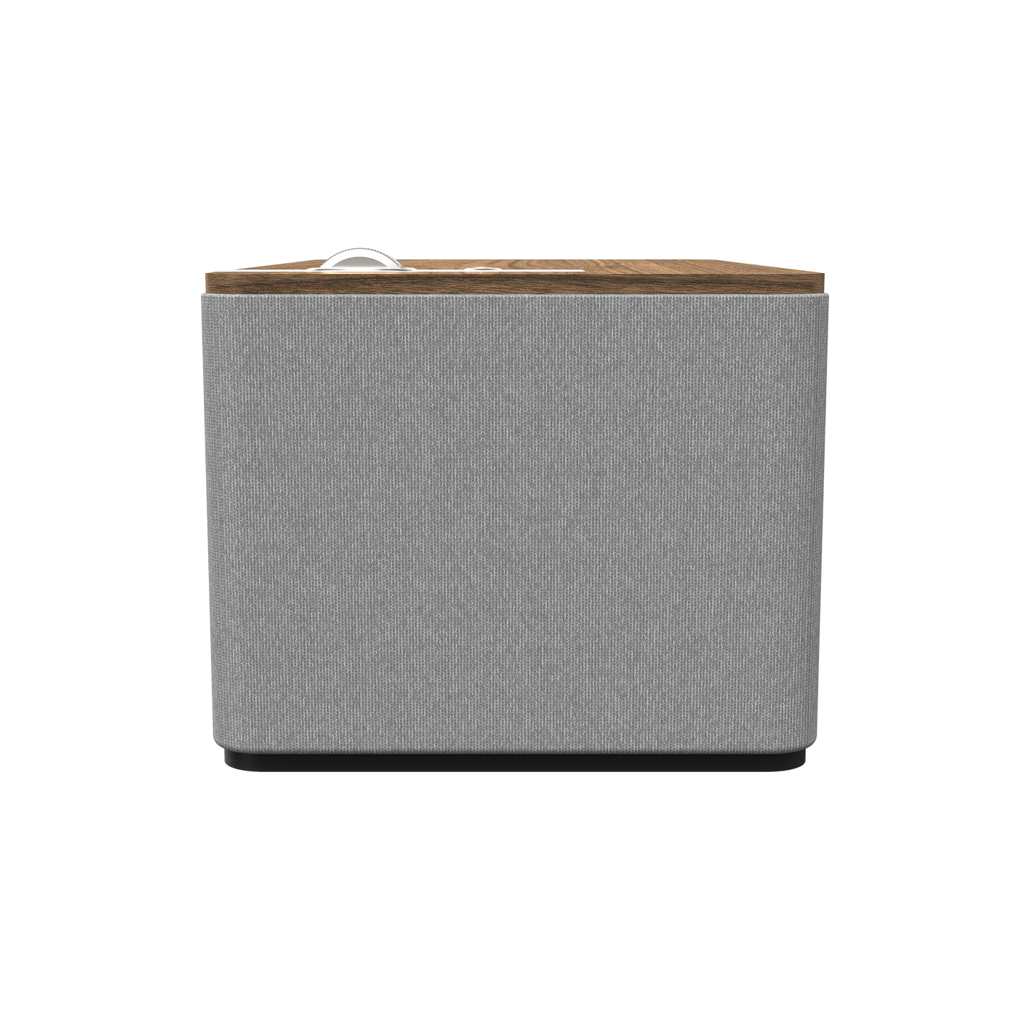 Klipsch The Three Plus in Walnut, side profile