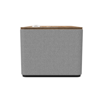 Klipsch The Three Plus in Walnut, side profile