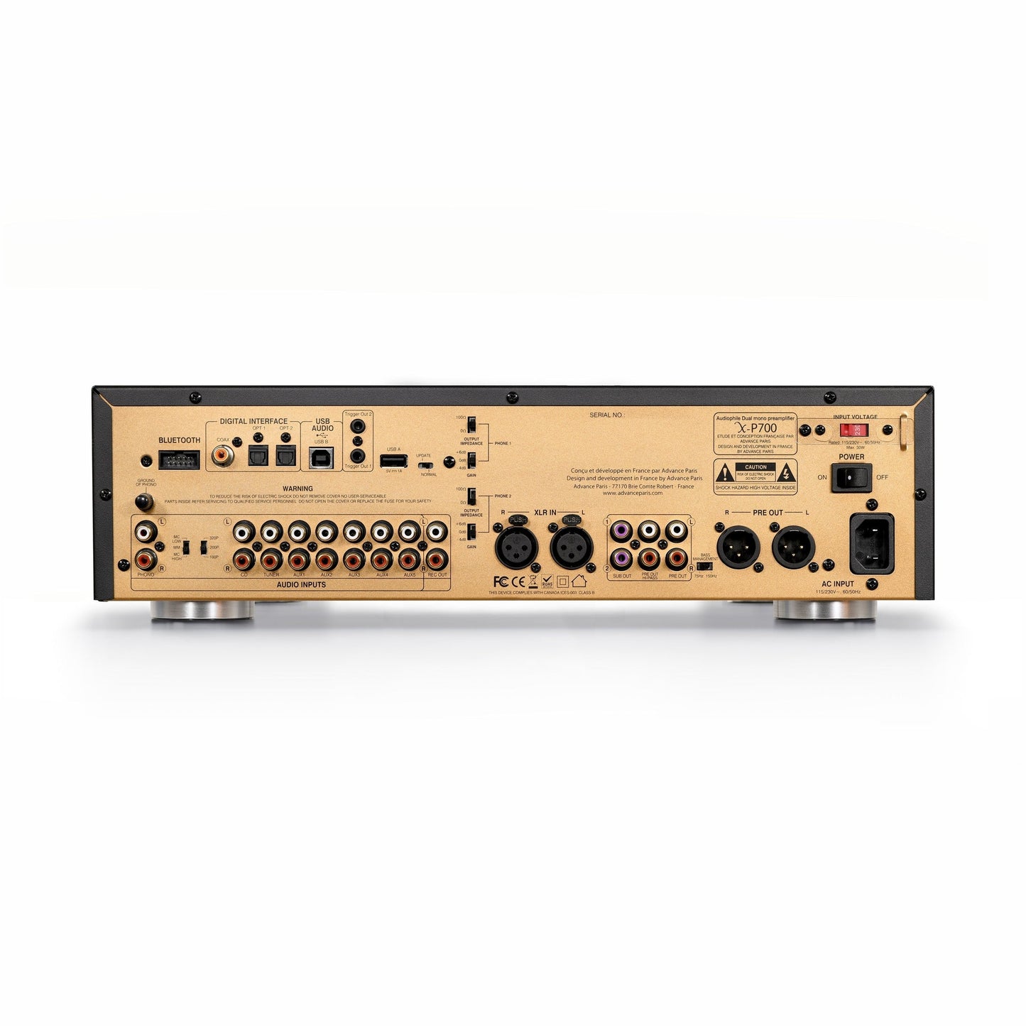 Advance Paris X-P700 Classic Preamplifier