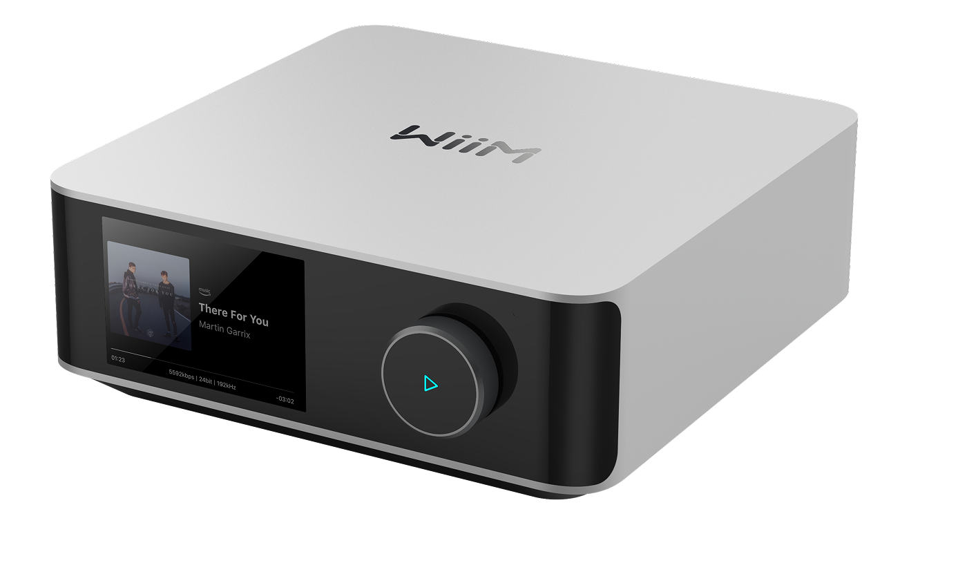 WiiM Amp Ultra streaming integrated amplifier, Silver
