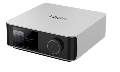 WiiM Amp Ultra streaming integrated amplifier, Silver