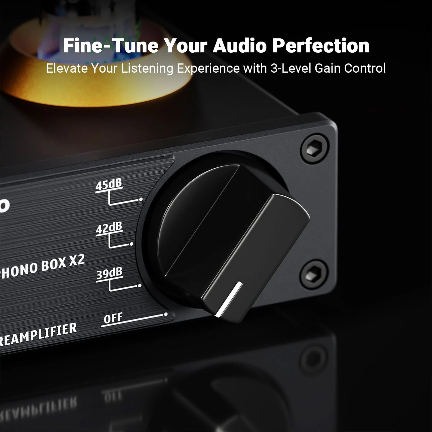 Fosi Audio BOX X2 - Phono Preamp for Turntable
