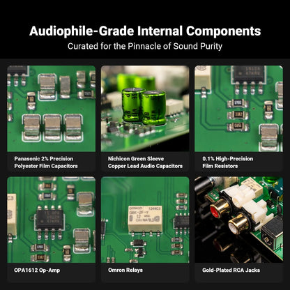 Fosi Audio BOX X5 - Phono Preamp for Turntable