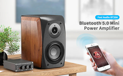Fosi Audio BT20A Pro - 300W x2 2.0 Channel Bluetooth 5.0 Amplifier
