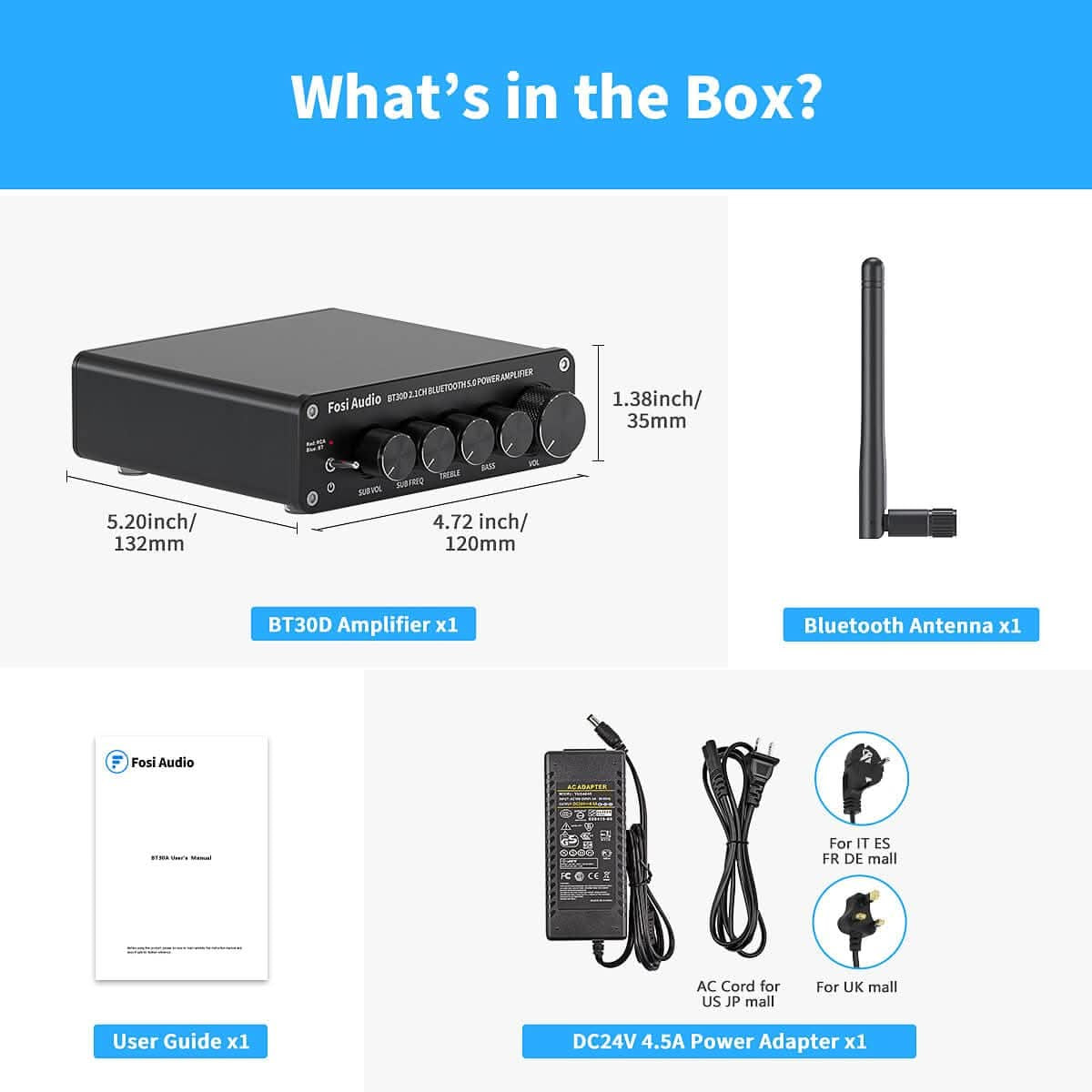 Fosi Audio BT30D PRO
