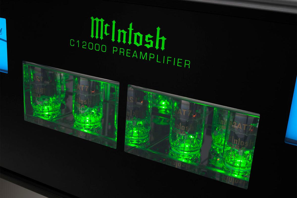 McIntosh C12000 Stereo Preamplifier, front view