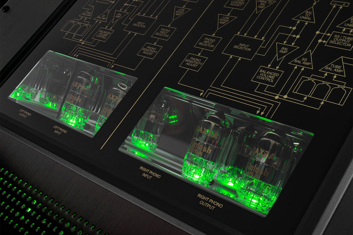 McIntosh C12000 Stereo Preamplifier, detail view