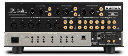 McIntosh C2800 Tube Stereo Preamplifier, rear view