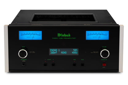 McIntosh C2800 Tube Stereo Preamplifier, front view