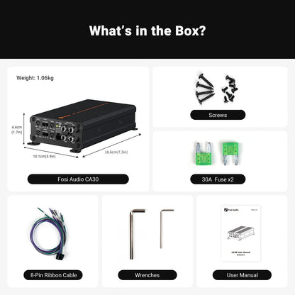 Fosi Audio CA30 - Car Amplifier