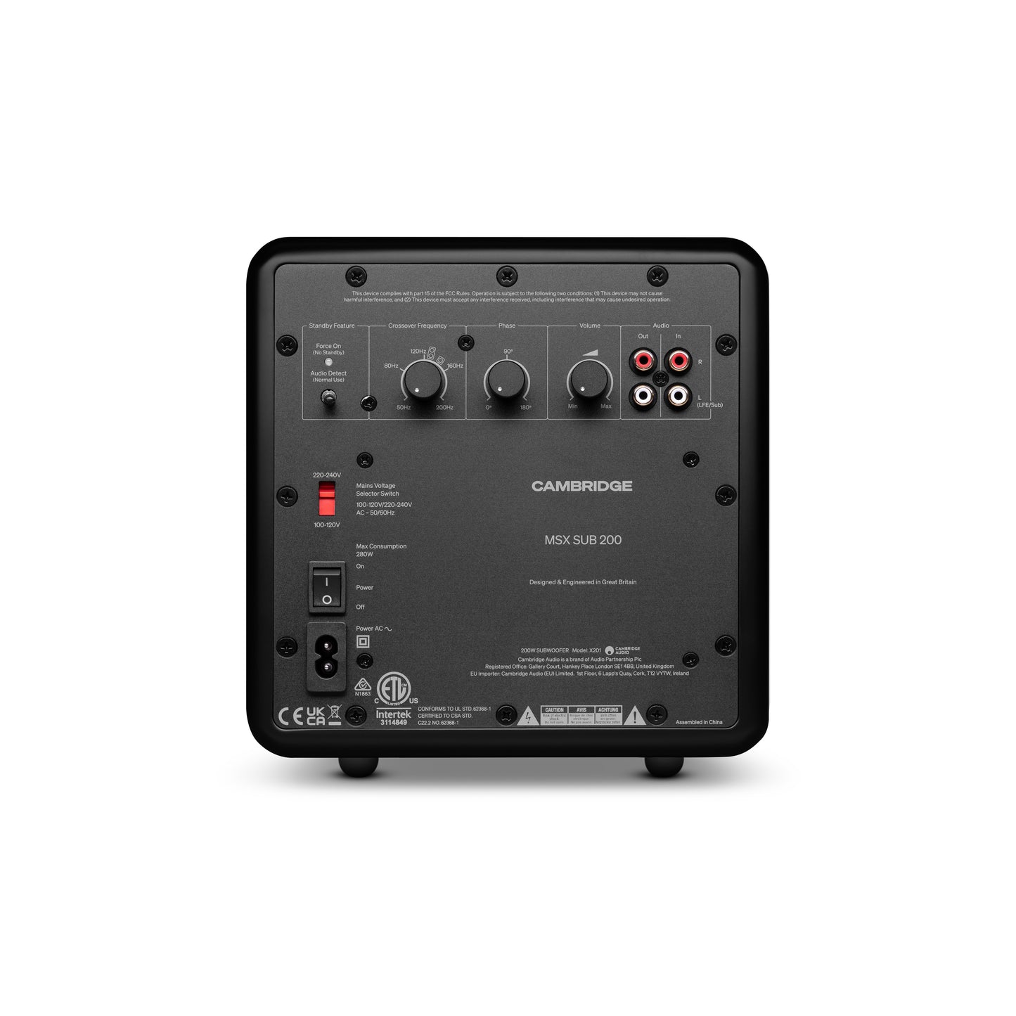 Cambridge Audio MSX Sub 200 Active Subwoofer