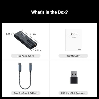 Fosi Audio DS1 - USB DAC