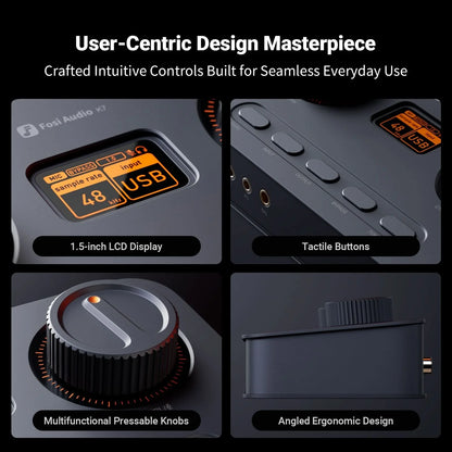 Fosi Audio K7 - Gaming DAC Headphone Amplifier