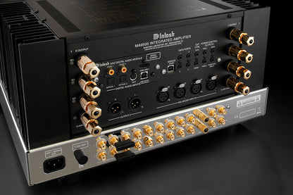 McIntosh MA9500 Stereo Integrated Amplifier, rear view