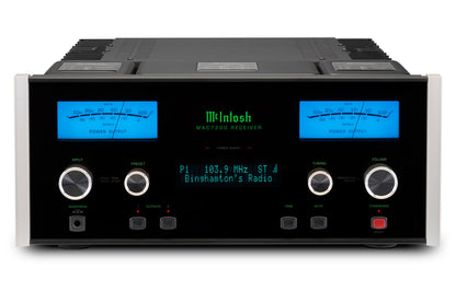 McIntosh MAC7200 Stereo Receiver, front view